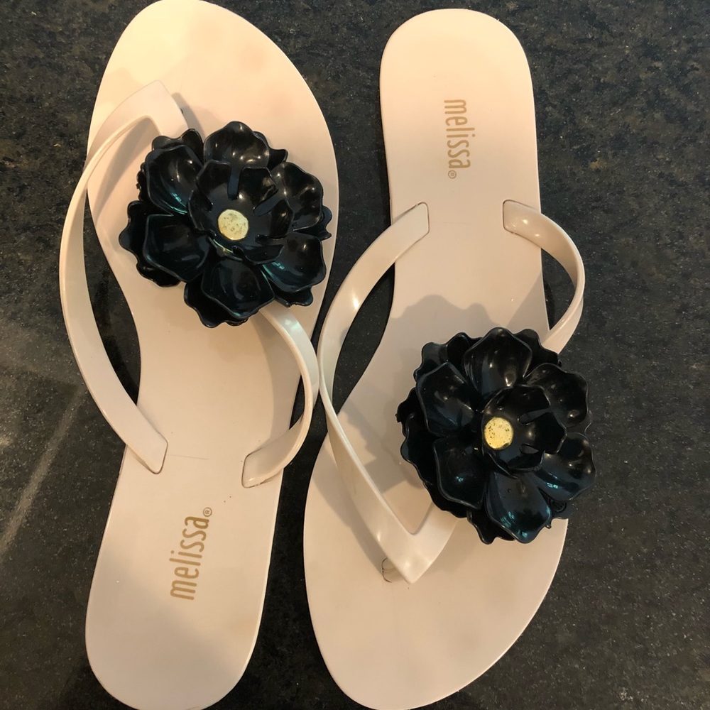 Melissa sandals. Good condition.
